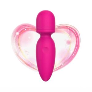 USB Rechargeable Silicone Vibrating Wand for Her